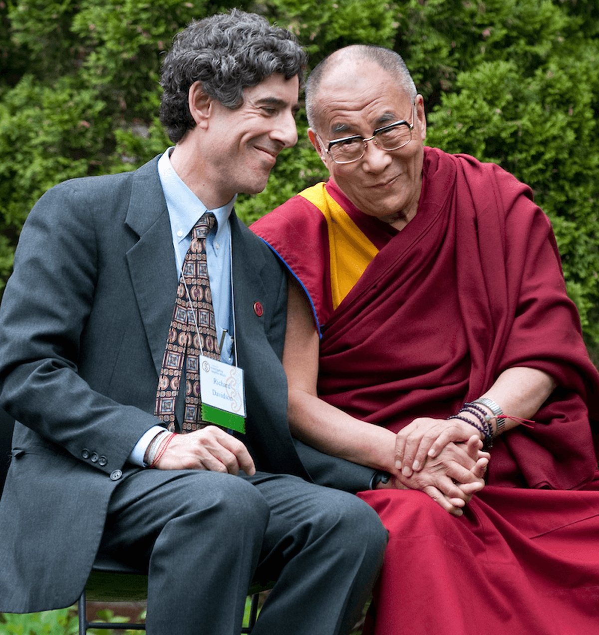 Dr. Richard J. Davidson and Dalai Lama